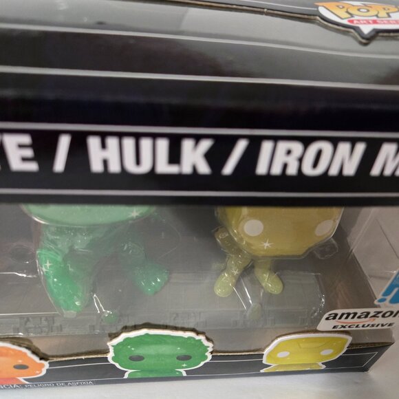 Pop! Art Series - Marvel Infinity Saga - Avengers w/ Base (6 Pack) - Amazon Exc - Picture 9 of 11